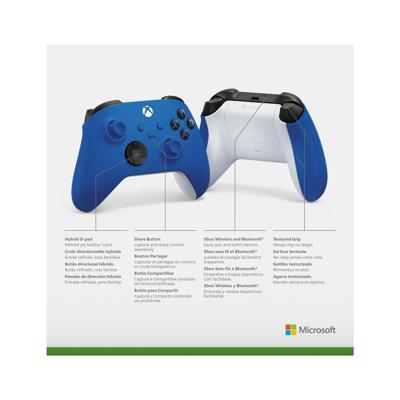 Xbox Series X/S Wireless Controller (Shock Blue)