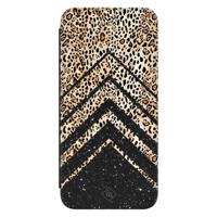 Samsung Galaxy A54 flipcase - Luipaard chevron - thumbnail
