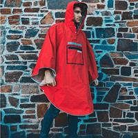 The Peoples Poncho 3.0 - Rood - thumbnail