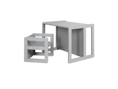 roba Kinderzitgroep Montessori 3 in 1 (Grijs)