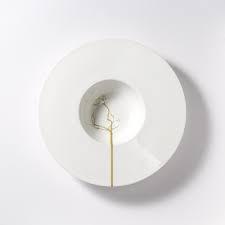 DIBBERN - Golden Forest Pure - Diep Bord brede rand 26cm 0,25 L