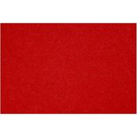 Creativ Company Hobbyvilt, vel 42x60 cm, dikte 3 mm, rood, 1 vel - thumbnail