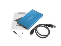 NATEC RHINO GO HDD-BEHUIZING (USB 3.0, 2,5", BLAUW) - thumbnail