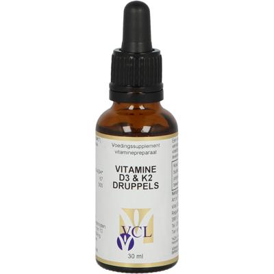 Vital Cell Life Vitamine D3 & K2 Druppels