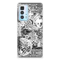 Silicone Back Case Motorola Edge 20 Pro Skulls Angel - thumbnail