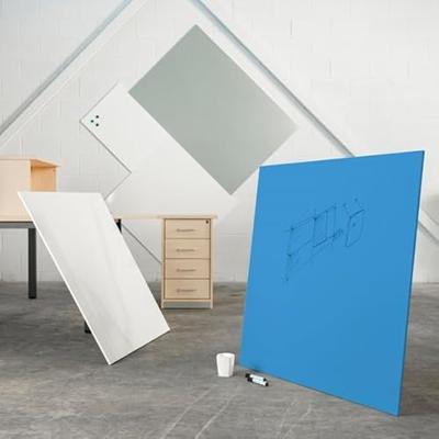 Rocada Whiteboard 6419R (b x h) 75 cm x 55 cm Wit (RAL 9003) Kunststof coating Incl. opbergbakje, Horizontaal- of verticaalformaat