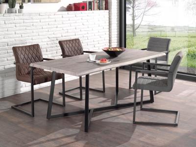 Eettafel BROOKE 180 cm grijze eik Eettafel BROOKE 180 cm grijze eik