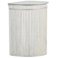 Beliani - BADULLA - Mand - Grijs - Bamboehout - thumbnail