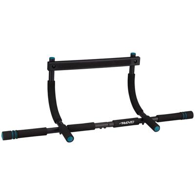 Avento optrekstang 60-90 cm staal/foam zwart