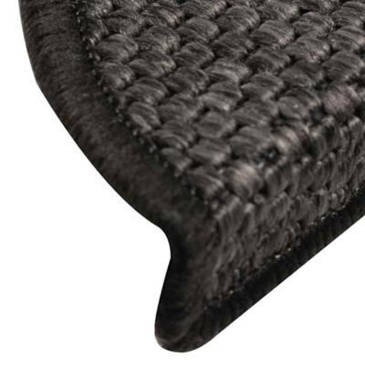 Trapmatten zelfklevend Sisal-Look 30 st 56x17x3 cm antraciet - thumbnail