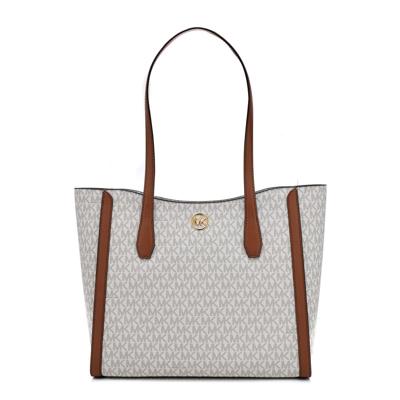Schoudertas Michael Kors Leida Beige 34 x 29 x 12 cm