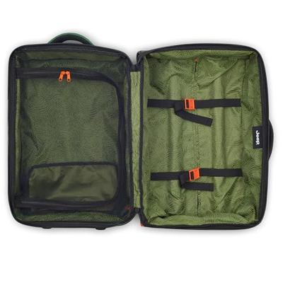 Jeep Softcase Koffer - JS005A - 2 Wielen - Handbagage Koffer - Elm Green