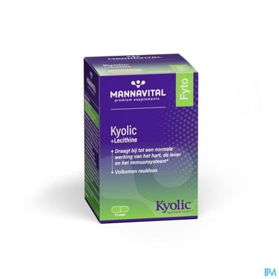 Mannavital Kyolic + Lecithine Caps 75