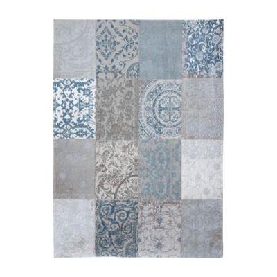 Louis de Poortere - 8981 Vintage Patchwork Bruges Blue - 280x360 cm Vloerkleed