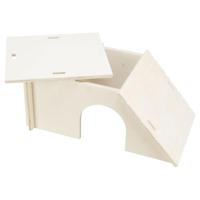 TRIXIE HUISBENT INSTEEKSYSTEEM KONIJNEN NATUREL 51X33X24 CM - thumbnail