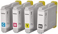 Brother Inktcartridge LC-970 Origineel Combipack Zwart, Cyaan, Magenta, Geel LC970VALBP - thumbnail