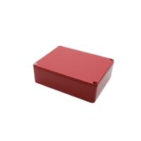 Hammond Electronics 1590BB2RD Universele behuizing 119 x 94 x 38 Aluminium spuitgietwerk Rood 1 stuk(s) - thumbnail