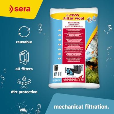 sera Filterwol voor vijvers, 250 g