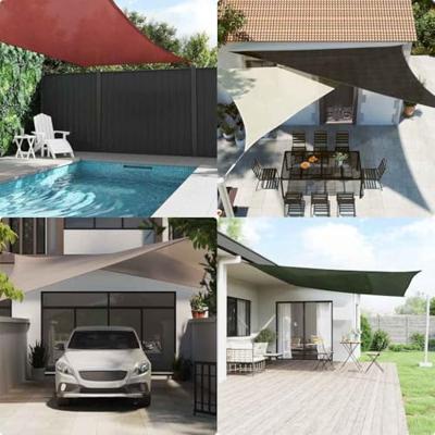 VidaXL Zonnezeil 160 g/m² rechthoekig 3,5x5 m hdpe geel VidaXL Zonnezeil 160 g/m² rechthoekig 3,5x5 m hdpe geel