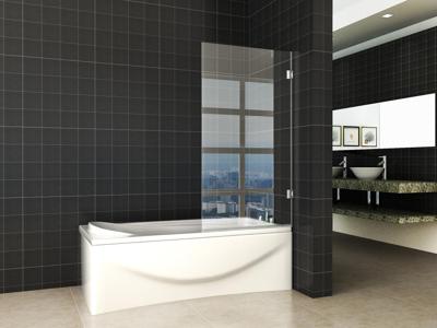 Wiesbaden profielloze draaibare badwand 800x1500 6 mm NANO Wiesbaden profielloze draaibare badwand 800x1500 6 mm NANO