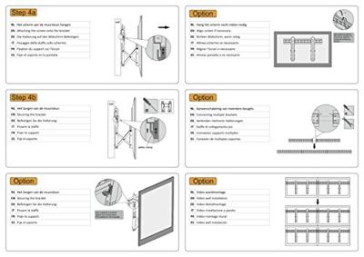 TV houder Neomounts LED-VW1000BLACK 32-75" 32" 75" 50 kg