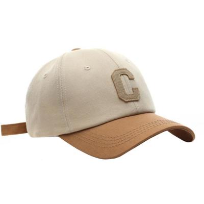 Strapback Pet Letter C - Beige & Coffee Strapback Pet Letter C - Beige & Coffee