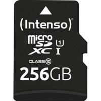Intenso 256GB microSDXC Performance microSD-kaart 256 GB Class 10 UHS-I Waterdicht - thumbnail