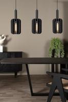 Lucide RAFAL - Hanglamp - 3xE27 - Grijs - thumbnail