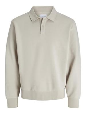Jack - Jones Jjebradley Sweat Polo Noos Sweater Moonbeam