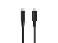Monoprice USB4 Type-C Gen 3x2 40Gbps 100W PD, zwart, 1m (3,28ft) compatibel met alle Thunderbolt 3, USB 3.0 en 2.0 en USB Type C-apparaten - thumbnail