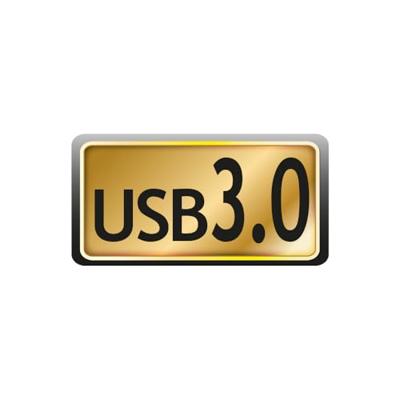 Maxtrack CH11L USB 3.0-hub 8 poorten Individueel schakelbaar Zilver-grijs