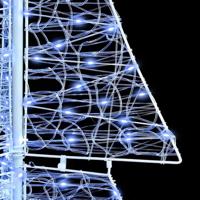 Kerstboom met 240 LED Koud Wit 180 cm Acryl - thumbnail