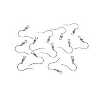 Darice • fishhook earring 25mm silver - thumbnail