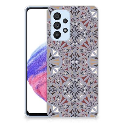 Samsung Galaxy A53 5G | TPU | Siliconen hoesje | Flower Tiles