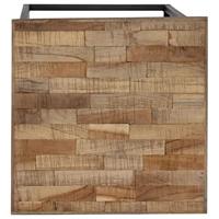 Plantentafelset gerecycled teakhout 3-delig - thumbnail