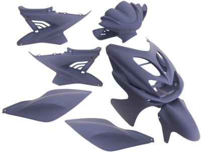 Edge plaatset aerox tot bj. 2014 9 delig mat donker blauw