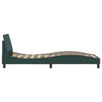 Bedframe zonder matras 80x200 cm fluweel donkergroen - thumbnail