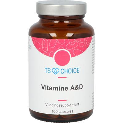 Vitamine A en D kabeljauwlever 100 Capsules
