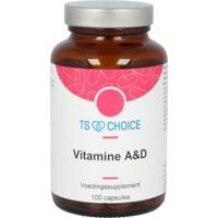 Vitamine A en D kabeljauwlever 100 Capsules - thumbnail
