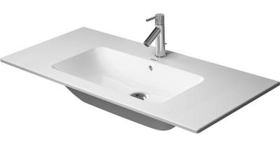 Duravit ME By Starck Meubelwastafel 103x49x17.5 cm Keramiek Glanzend Wit