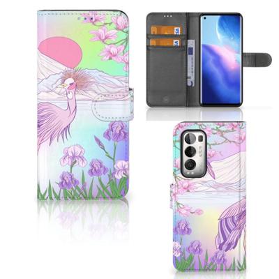 OPPO Find X3 Neo 5G | Telefoonhoesje | Met pasjeshouder | Bird OPPO Find X3 Neo 5G | Telefoonhoesje | Met pasjeshouder | Bird