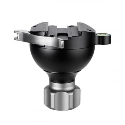 Leofoto Summit 75mm Leveling Base + Platform Short With clamp