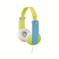 JVC HA-KD7-Y-E kinder stereo hoofdtelefoon geel/blauw, één maat - thumbnail