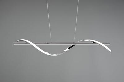 Trio HanglampIsabel 100cm lang chroom - R32201106