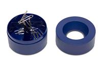 Papercliphouder MAUL Pro magnetisch Ø73x60mm blauw - thumbnail