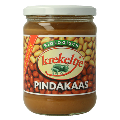 Pindakaas met zout eko bio 500 Gram