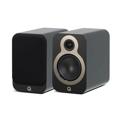 Q Acoustics: 3030c Boekenplank Speakers - 2 Stuks - Satin black Q Acoustics: 3030c Boekenplank Speakers - 2 Stuks - Satin black