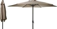 Parasol 3 meter met draaimech Taupe - thumbnail