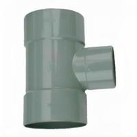 Wavin PVC Verloop T-Stuk 88° 110x75mm 3xMof - Duurzaam & Waterdicht voor Riolering - thumbnail