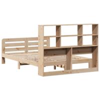 Bedframe zonder matras massief grenenhout 150x200 cm - thumbnail